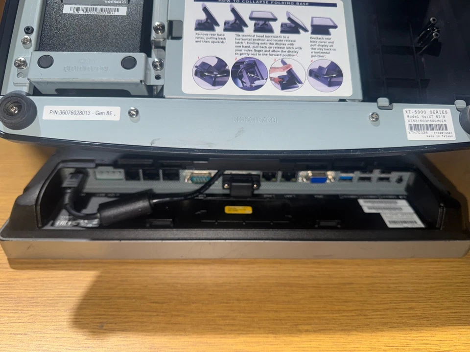 PosiFlex XT-5315 POS WITH STAND i3-4330T4Gb 120 GB SSD Win 10 pro - Image 3 of 4