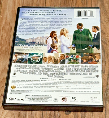 The Blind Side Widescreen Sports Drama 2009 Alcon Film - Picture 2 of 5