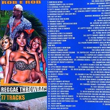 DJ ROB E ROB - REGGAE THROWBACK- REGGAE NYC MIXTAPE MIX CD