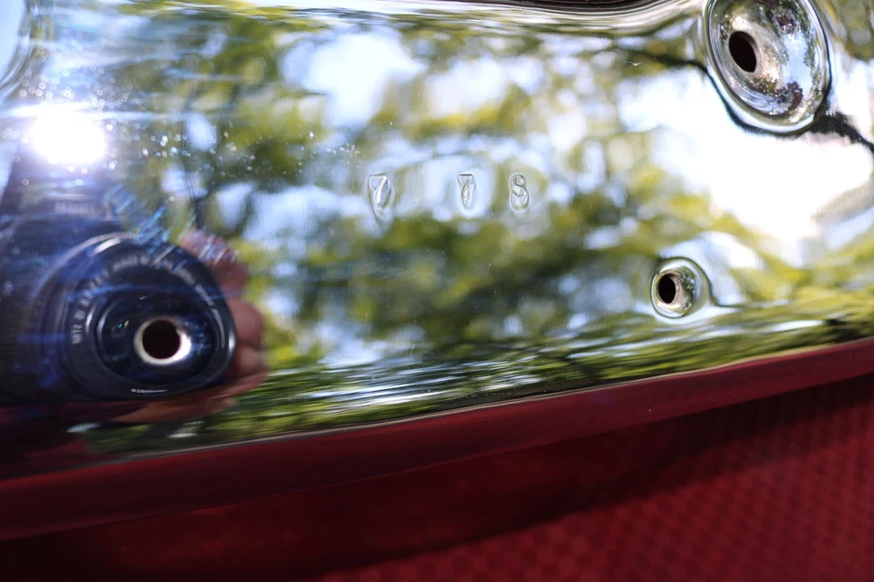 65 1965 Pontiac GTO LEMANS TEMPEST PARACHOQUES TRASERO CROMADO CROMADO Foto 2 de 4