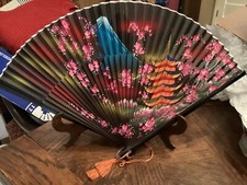 VINTAGE JAPANESE SILK FAN