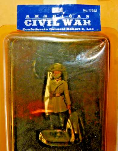 BRITAINS Ltd. 2011 Metal, Civil War Confederate General Lee, Boxed Set #17922 Q - Afbeelding 1 van 2