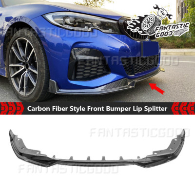 For BMW 3 Series G20 M Sport 2019-21丨Carbon MP Style Front Lip Diffuser Spoiler
