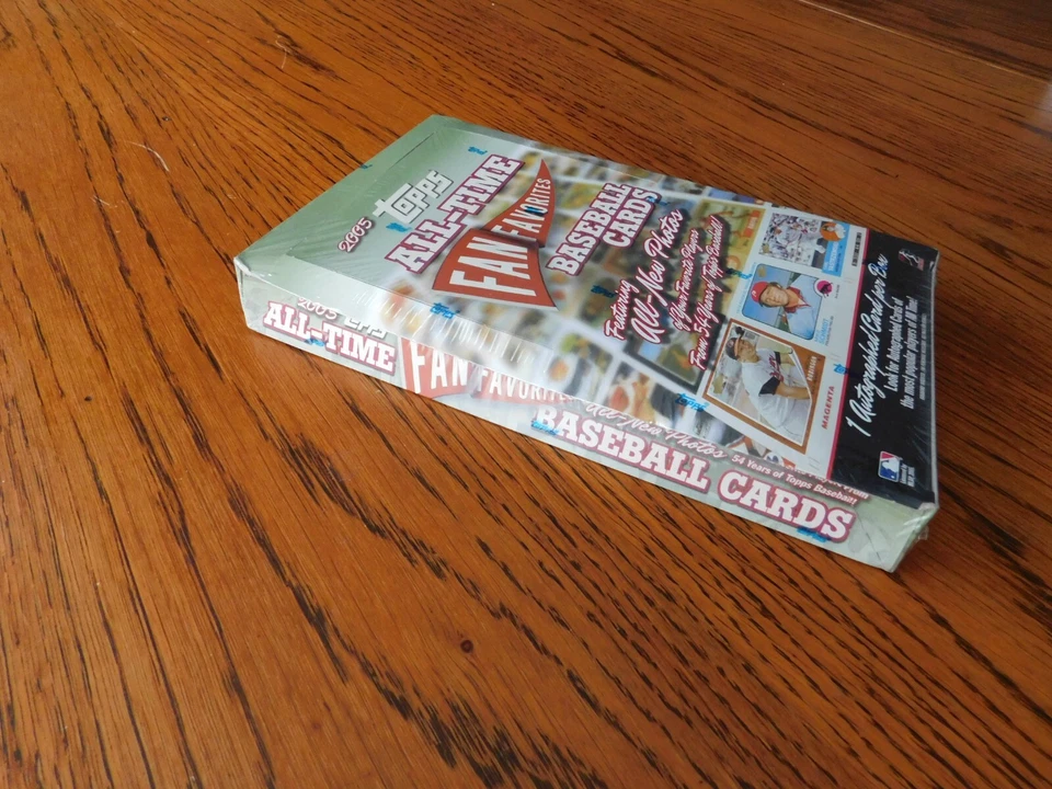 2005 Topps All-Time Fan Favorites Baseball Factory Sealed 24 Pack Box One AUTO! - Image 2 of 4