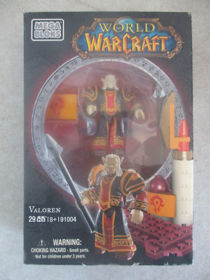 SEALED MIB 2012 WORLD OF WARCRAFT MEGA BLOKS VALOREN