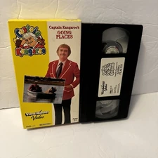 Captain Kangaroo’s Going Places VHS Vintage Tape 1992