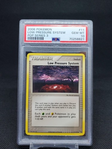 Low Pressure System graded PSA 10 for sale on eBay