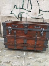 ANTICO BAULE DA VIAGGIO,  '800, LEGNO