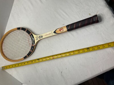 Raquette De Tennis Vintage Spalding – Signature Pancho Gonzales – Galaxie – Belle état