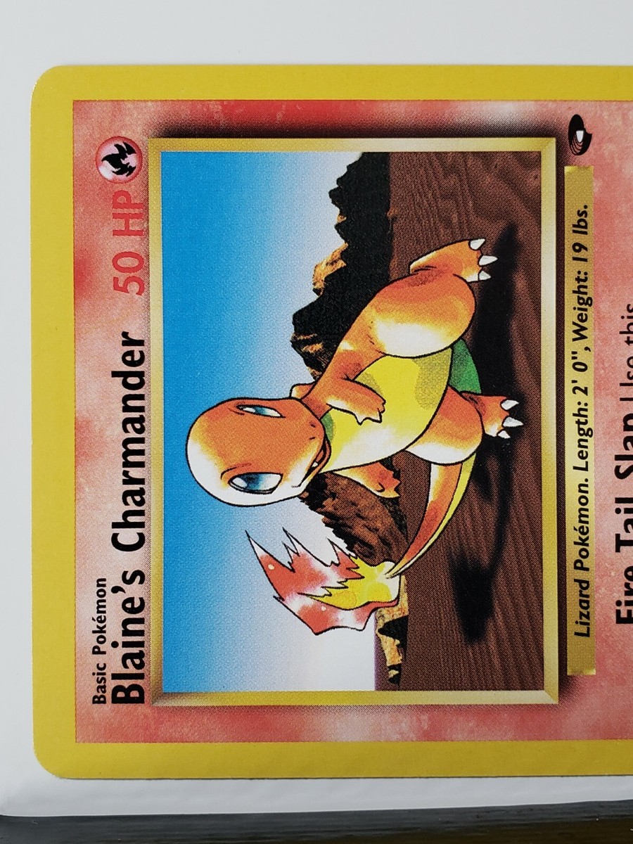 Blaine's Charmander 60/132 VLP / NM Gym Challenge Pokemon Card $2 Flat  Shipping | eBay