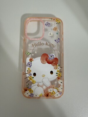 familiar HELLO KITTY iPhone16 ケース Hello Kitty iPhone 16 Case, Officially Sanrio Licensed, MagSafe