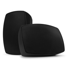 Image of PD BHW60BK Wall Mount Speakers - 100V Line & Weatherproof - 6" Outdoor Pair