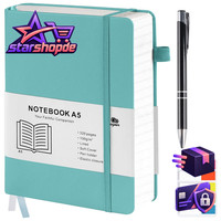 Notizbuch A5 Liniert Hardcover 320 Seiten Mit Stift Schreibblock Geschenk