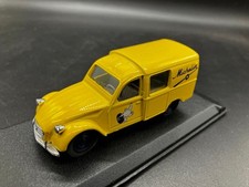 ELIGOR 1/43 Citroen 3CV Michelin Yellow Collector Display Model 14+