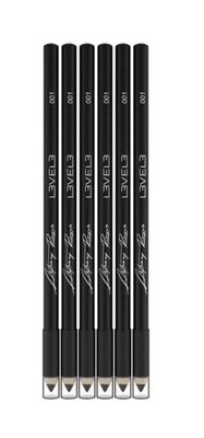 L3VEL3 Black Liner Pencils 6pc