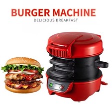 Elektrischer Burger Maker 600W Sandwich Maschine - Perfektes Weihnachtsgeschenk