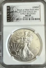 2013-W American Silver Eagle NGC-MS69 EARLY RELEASES SIL CORE WEST POINT B & B
