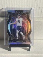 2024 Panini Select - Concourse Tory Taylor #1 Silver Prizm Die-Cut (RC)