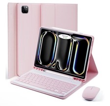 Keyboard Case for iPad Pro 13 M5 2025 / iPad Pro 13 M4 2024 13 inch - Pink