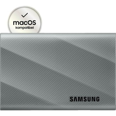 Samsung T9 PC/Mac 4 TB SSD Festplatte extern Grau