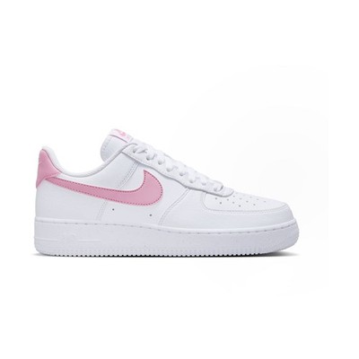 WOMENS NIKE AIR FORCE 1 07 NEXT NATURE_WHITE/ELEMENTAL PINK DC9486-111-SIZE 6