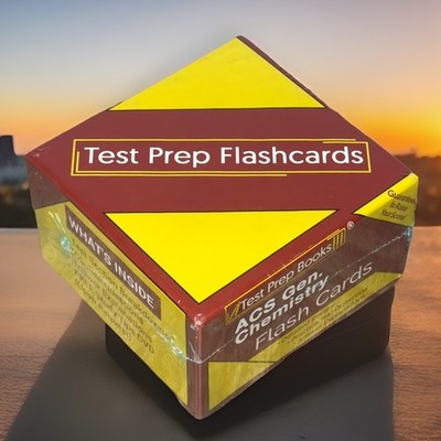NEW Test Prep Flashcards ACS American Chemical Society Chemistry Review Practice