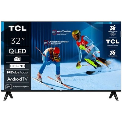 TCL 32S4K QLED TV 32'' HD Ready DVB-T2/S2 Smart Android
