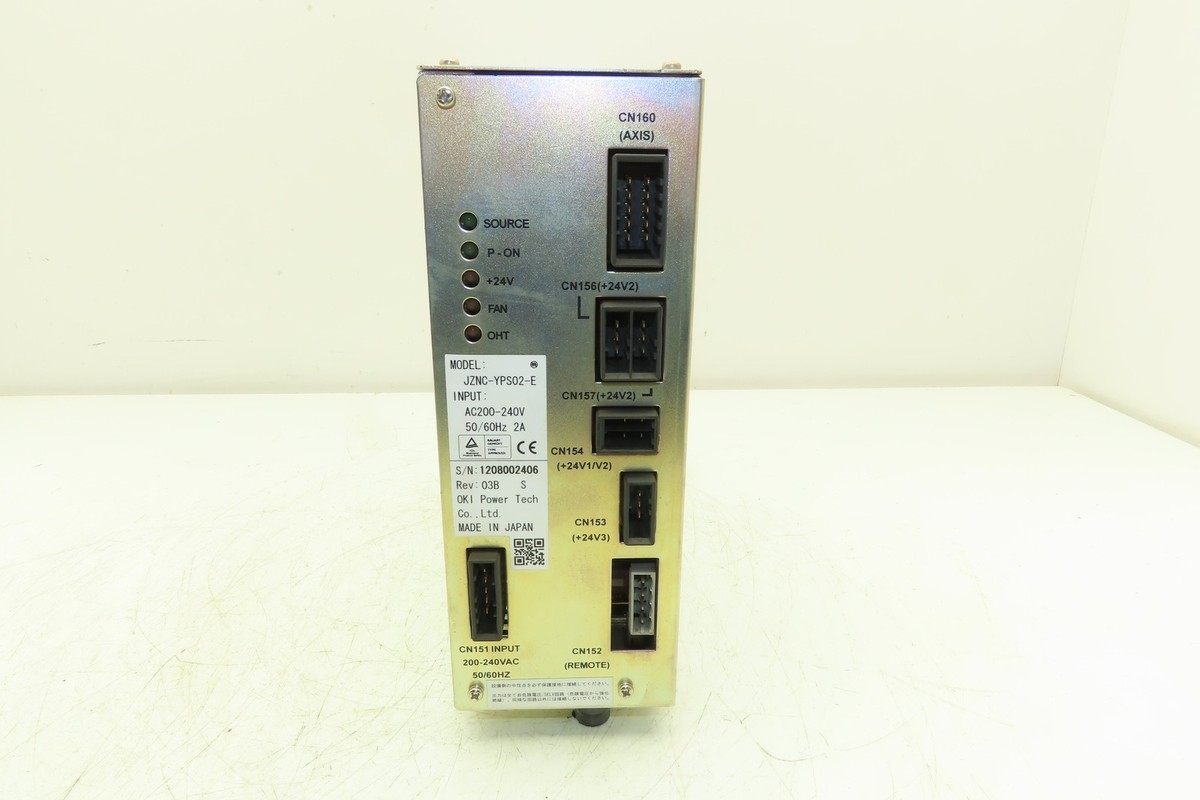 電源ユニット YASKAWA JZNC-YPS02-E Power Supply Unit Yaskawa Electric JZNC-YPS02-E Power Supply On/Off Unit Assembly | eBay