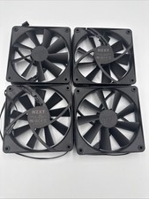 NZXT 120mm Case Fan White RF-Q12CR-W1 3-Pin Non PWM, Non RGB 4 fans in one