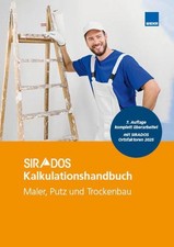 SIRADOS Kalkulationshandbuch Maler, Putz und ...