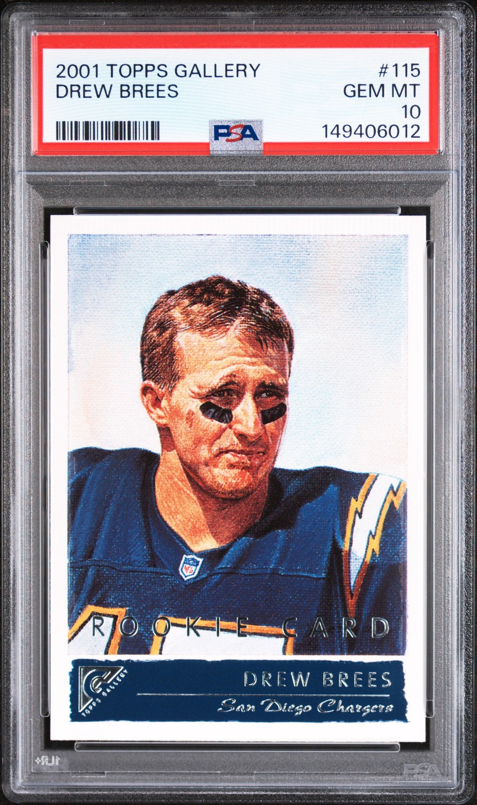 Drew Brees Topps Gallery #115 Base