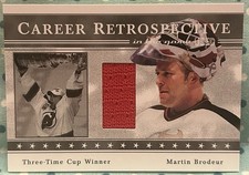 Martin Brodeur Cards, Rookie Cards and Autographed Memorabilia Guide 11