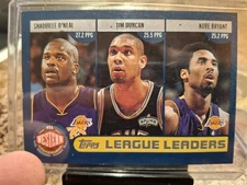 2002-03 Topps - Kobe Bryant, Shaquille O'Neal, Allen Iverson #179