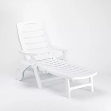 Lettino pieghevole in plastica per piscina e spiaggia Premiere Grand Soleil