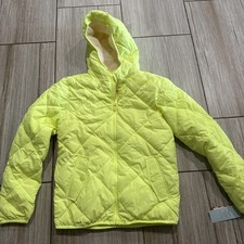 Cat Jack Neon Puffer Jacket With Hood