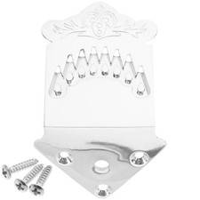 Useful Mandolin String Accessory Tailpiece with Screws Guitar Bridge