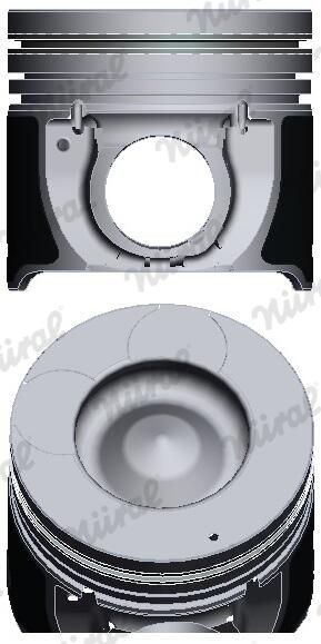 Piston NÜRAL 87-431700-00 résout la perte de compression sur moteur OE 234104A910