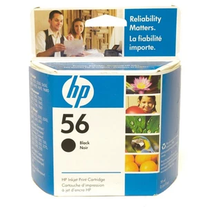 HP 56 Black Ink Cartridge C6656AN Genuine OEM Sealed Box Expired 2009