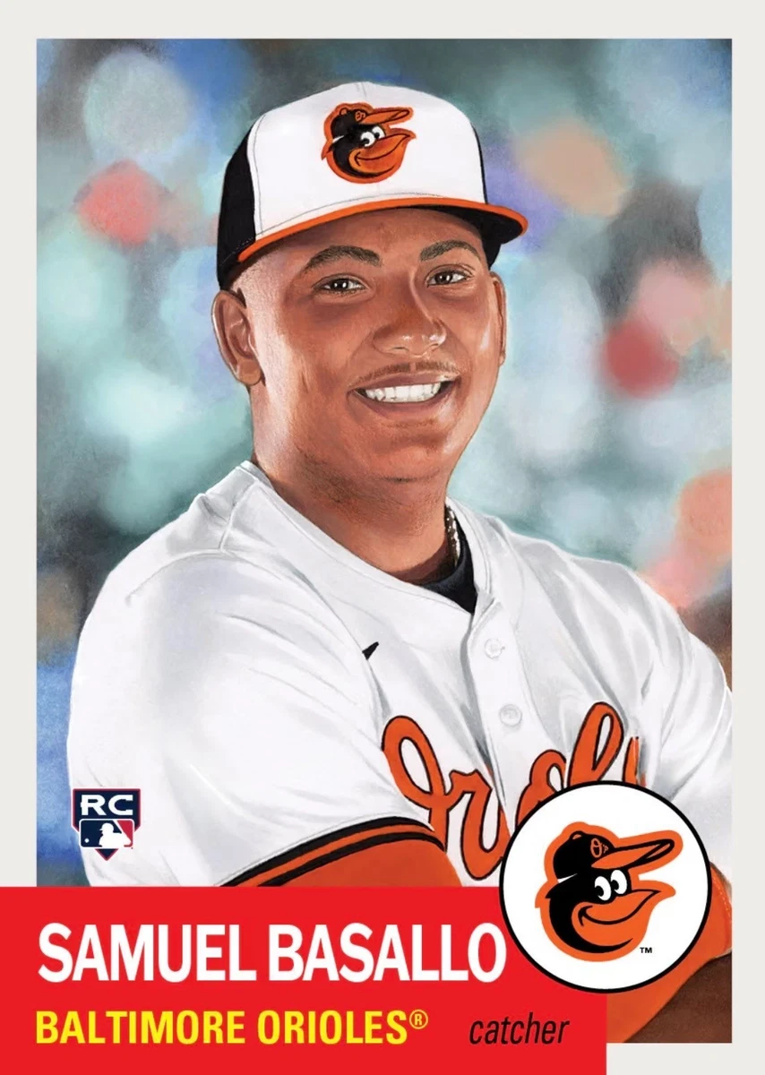 TOPPS BÉISBOL MLB LIVING SET TARJETA RC BALTIMORE ORIOLES SAMUEL BASALLO #949