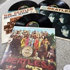 Lot of 3 BEATLES: Meet; Second Album; Sgt Pepper