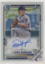 2021 Bowman Draft Chrome Pick Refractor 476/499 Shane Panzini #CDA-SP Auto n1u
