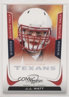 2011 Panini Prestige Rookie Xtra Points Red 15/100 JJ Watt #244 Rookie RC 4y4