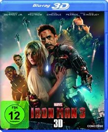 Iron Man 3 Real 3D [3D Blu-ray] von Black, Shane | DVD | Zustand gut
