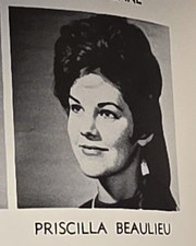 Elvis Presley Wife Priscilla Beaulieu  High School Yearbook Germany 1962