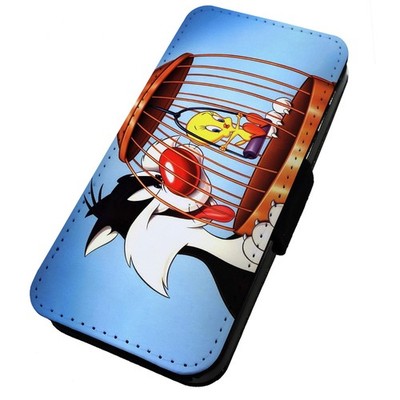 Bedruckte Flip Handyhülle iPhone, Samsung & Huawei 19 USA Retro 60er, 70er Kinder TV