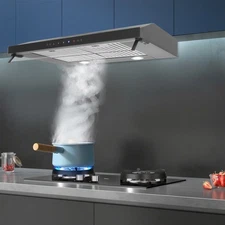 Dual Motor Stainless Steel Kitchen Vent 30" Under Cabinet Range Hood 900 CFM US