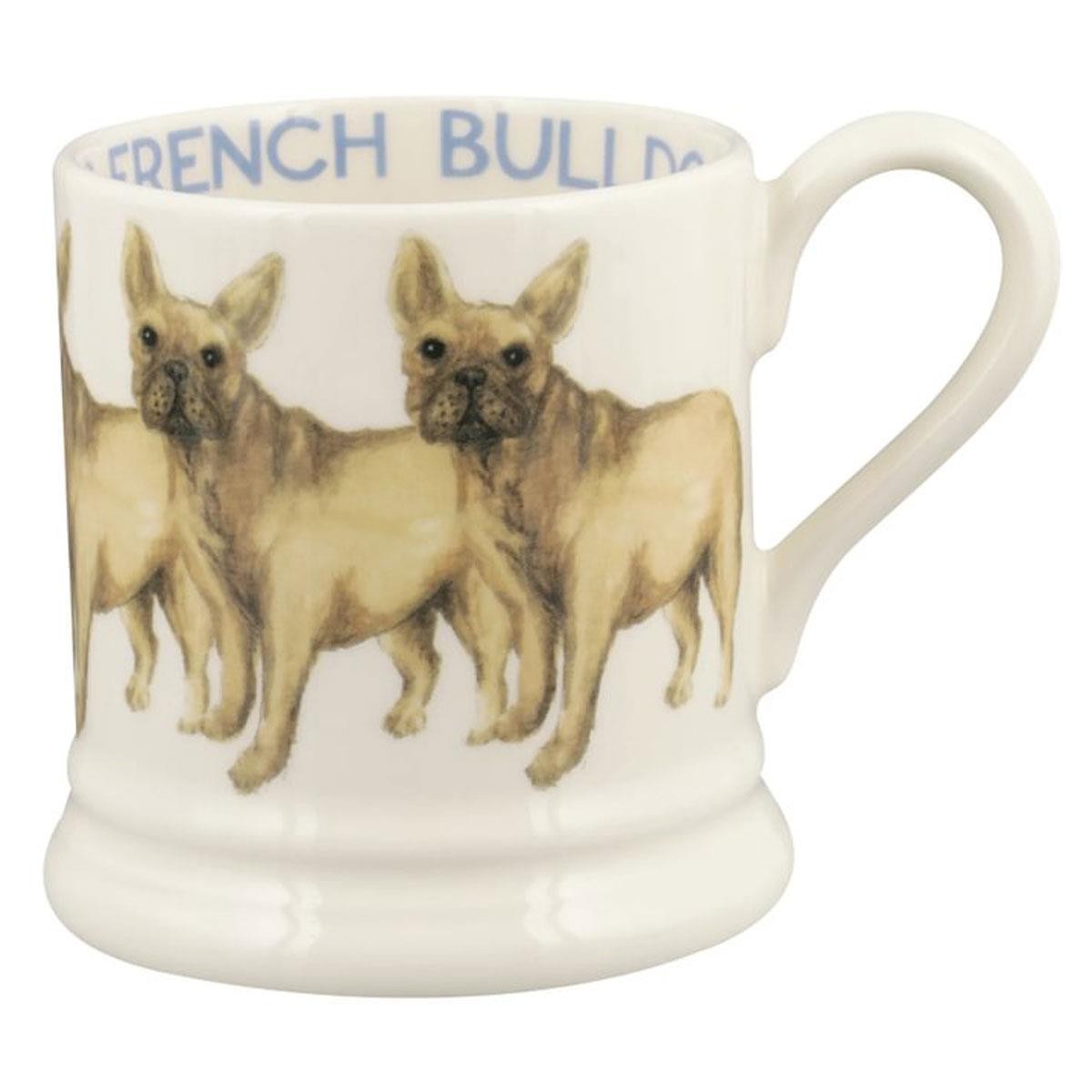Emma Bridgewater Dogs French Bulldog Half Pint Mug English Earthenware