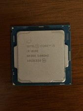 Intel Core i3-8100 SR3N5 CPU Processor 3.6GHz Quad-Core LGA1151 Socket 6MB