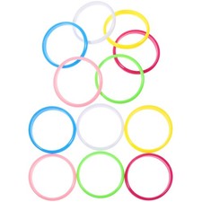 12 Pcs/set Christmas Party Favors Bangle Bracelets for Teen Girls