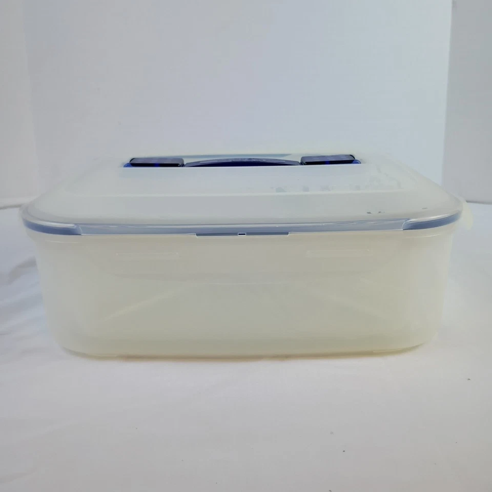 Lock & Lock Appetizer Handy Container with Removable Divided Tray Blue Brand New - Image 4 of 4